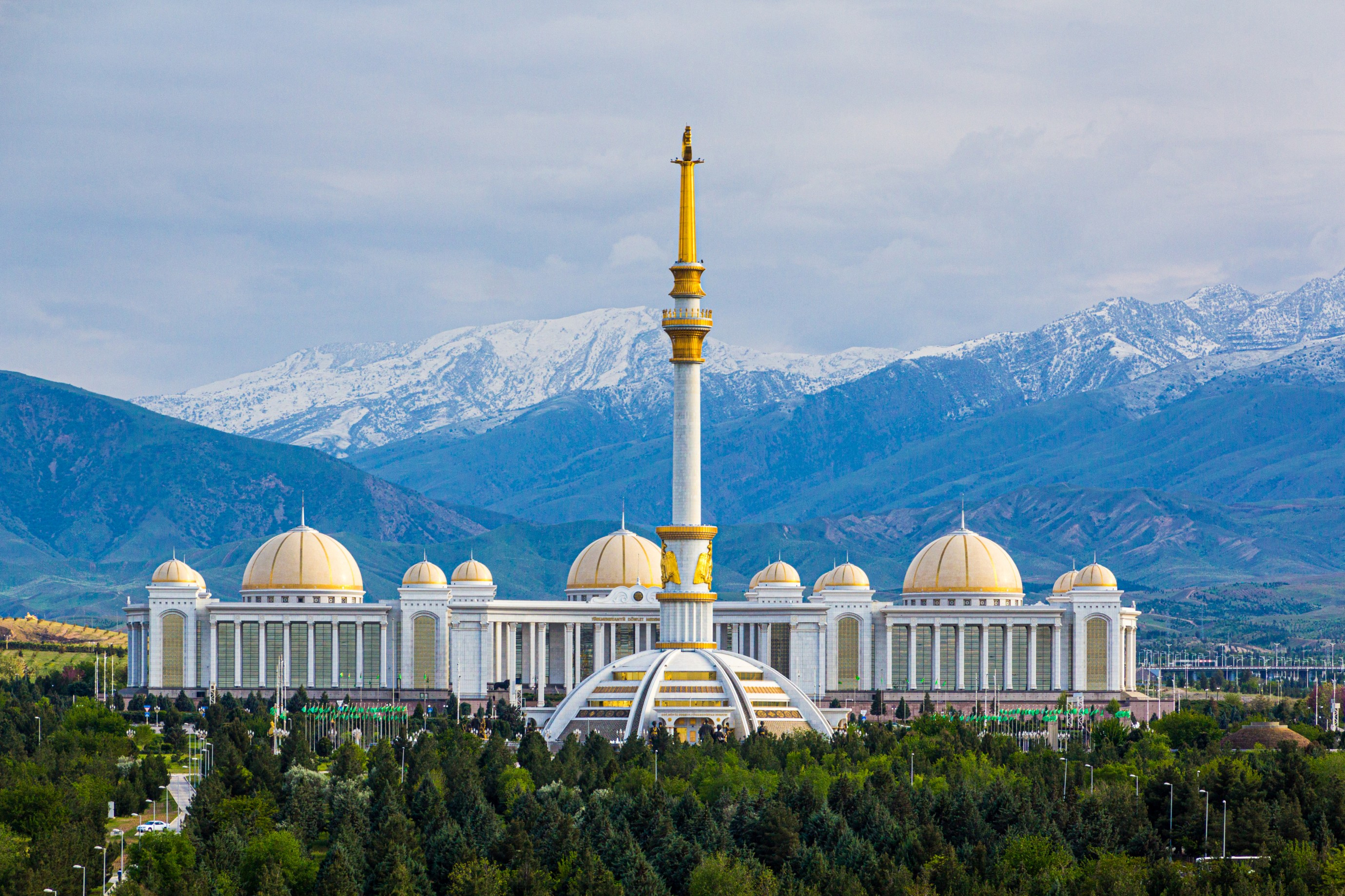 Вид на Туркменистан